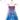 Blue Butterfly Twirl Dress with Wings and Headband (Size 3-4)