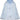 Blue Snow Queen Cape (Size 5-6)