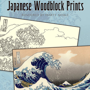 Color Your Own Japanese Woodblock Prints