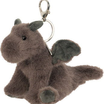 Grey Dragon Bag Charm