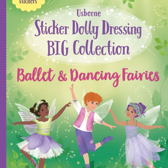 Sticker Dolly Dressing Big Collection Ballet and Dancing Fairies