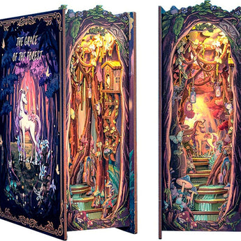 Bookend Puzzle: Grace of Forest