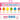 Sweet Scoops Scented Neon Highlighters - Set of 6