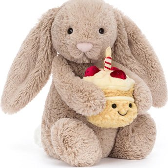 Bashful Beige Bunny Birthday