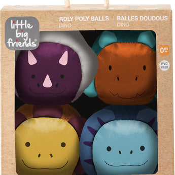 Roly Poly Balls - Dino Set of 4