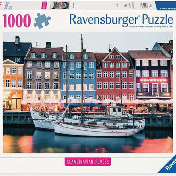 Scandinavian Places - Copenhagen, Denmark Puzzle (1000 pc)