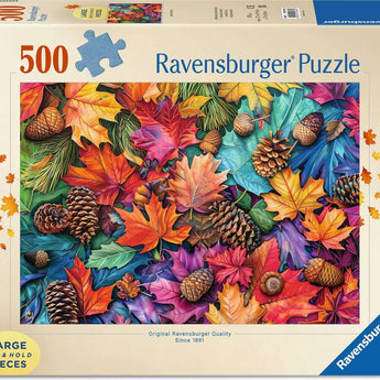 Autumn Riches Puzzle (500 Large Pieces pc)