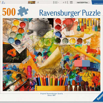 Art Studio 500 Pc Puzzle