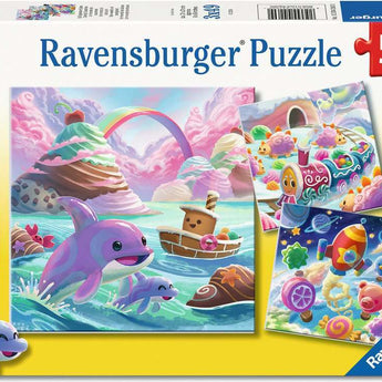 Candy Coastline 3x49pc Puzzles
