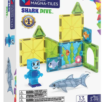 Magna-Tiles Shark Dive 13-Piece Set