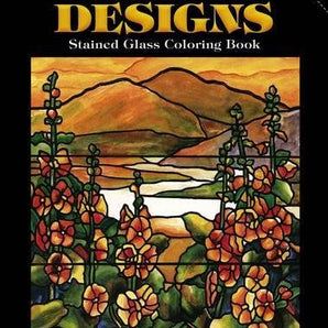 Tiffany Designs Stained Glass Coloring Book