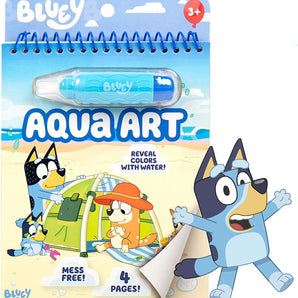 Bluey Aqua Art