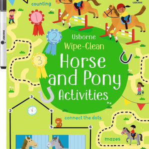 Wipe-Clean Horse And Pony