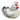 Salty Black & White Hen