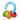 Color Burst Teething Ring
