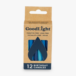 Blue Birthday Candles