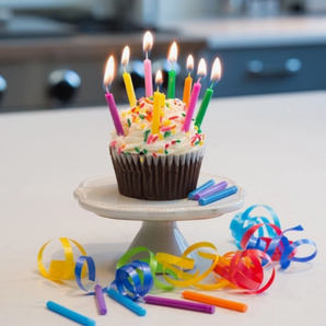 Multi-Colored Birthday Candles