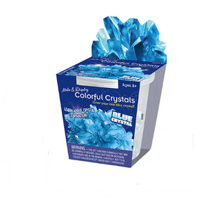 Make & Display Colorful Crystals