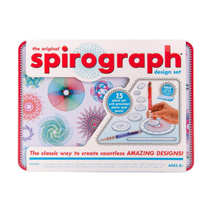 Spirograph Design Tin