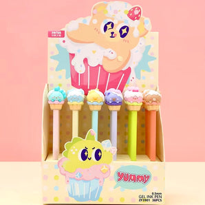 Cupcake Animal Gel Pen