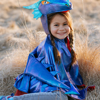 Azure The Metallic Dragon Cape (Size 3-4)
