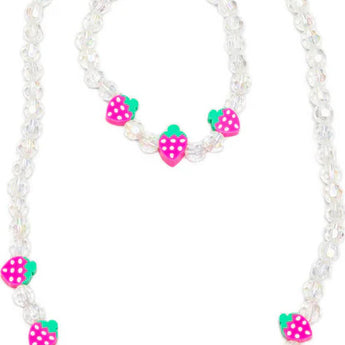 Berry Beautiful Necklace and Bracelet Set
