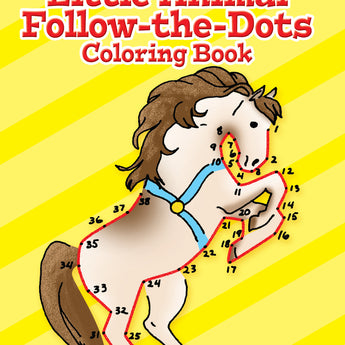 The Little Animal Follow-the-Dots Coloring Book
