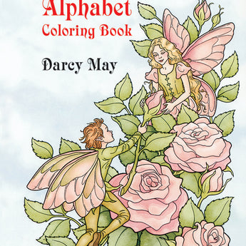 Garden Fairy Alphabet Coloring Book