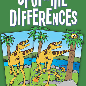 Spot-the-Differences Dinosaurs