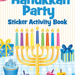 Hanukkah Party Sticker Activity Book