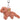 Rust Dragon Bag Charm