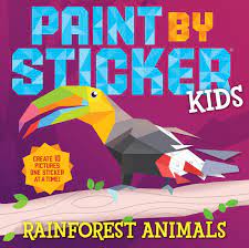 Paint by Sticker Rainforest