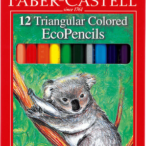 Triangular Colored EcoPencils