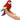Mini Macaw, Scarlet Finger Puppet