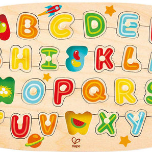 Alphabet Peg Puzzle