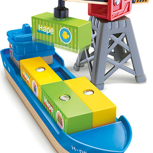 Cargo Ship & Crane