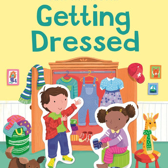 First Sticker Book Getting Dressed
