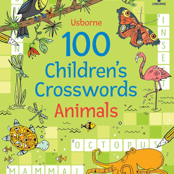100 Children's Crosswords: Animals