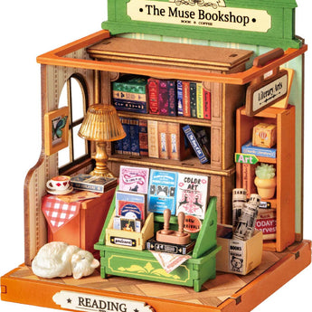 DIY Miniature House Kit: The Muse Bookshop