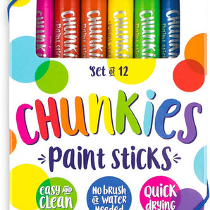 Chunkies Paint Sticks - 12 Pack