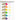 Sweet Scoops Scented Neon Highlighters - Set of 6