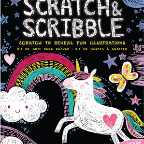 Mini Scratch Scribble Art Frie