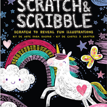 Mini Scratch Scribble Art Frie