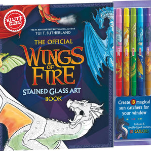 Wings of Fire Stained Glass Art
