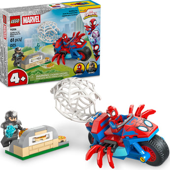 LEGO Spidey: Spidey on his Motorcycle vs. Rhino