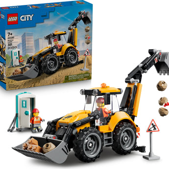 LEGO® City Yellow Backhoe Loader