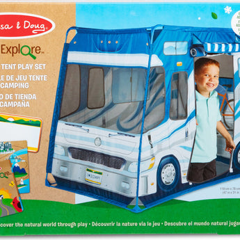 Let's Explore Camper Tent Play Set