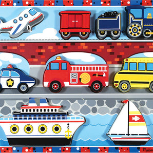 Vehicles Chunky Puzzle