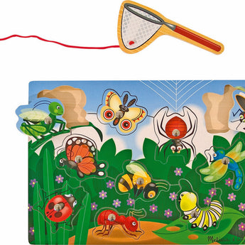 Bug-Catching Magnetic Puzzle Game
