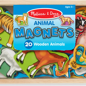 Wooden Animal Magnets